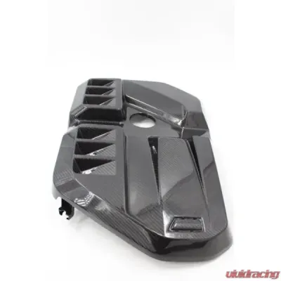 VTT Carbon Fiber Engine Covers Gloss BMW S58 G8X X3/4M 2019-2025 - VTT-CARBON-ENGINE-COVER-G8X-GLOSS