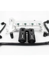 VTT Billet Valve Cover & Dual Catch Can Kit Honda Civic 10th Gen 2015-2022                                     - VTT-CIVIC-VC-CLR - Image 12