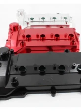 VTT Billet Valve Cover & Dual Catch Can Kit Honda Civic 10th Gen 2015-2022                                     - VTT-CIVIC-VC-CLR - Image 3