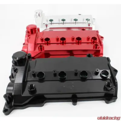 VTT Billet Valve Cover & Dual Catch Can Kit Honda Civic 10th Gen 2015-2022 - VTT-CIVIC-VC-CLR