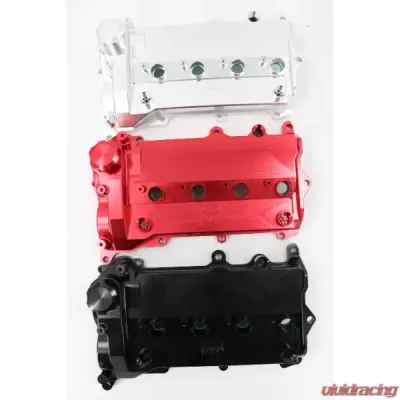 VTT Billet Valve Cover & Dual Catch Can Kit Honda Civic 10th Gen 2015-2022 - VTT-CIVIC-VC-CLR