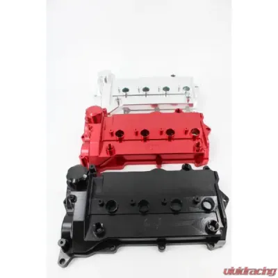 VTT Billet Valve Cover & Dual Catch Can Kit Honda Civic 10th Gen 2015-2022 - VTT-CIVIC-VC-CLR