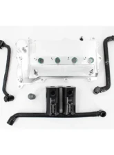 VTT Billet Valve Cover & Dual Catch Can Kit Honda Civic 10th Gen 2015-2022                                     - VTT-CIVIC-VC-CLR - Image 9