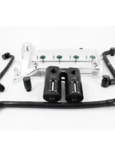 VTT Billet Valve Cover & Dual Catch Can Kit Honda Civic 10th Gen 2015-2022                                     - VTT-CIVIC-VC-CLR - Image 10