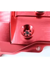 VTT Billet Valve Cover & Dual Catch Can Kit Honda Civic 10th Gen 2015-2022                                     - VTT-CIVIC-VC-RED - Image 11