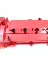 VTT Billet Valve Cover & Dual Catch Can Kit Honda Civic 10th Gen 2015-2022                                     - VTT-CIVIC-VC-RED - Image 17