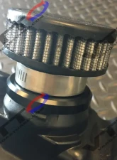 VTT Two Prong Stock Valve Cover Style Billet Crankcase Breather BMW N54 E9X | E8X | E6X 2007-2011                                     - VTT-CRANK-BREATHER-STK - Image 2