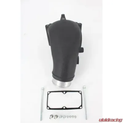 VTT 4" Max-Flow Air Intake Horn Cummins 6.7 2007-2017 - VTT-CUMMINS-67-HORN-BLK