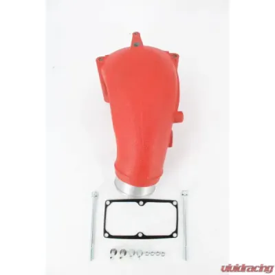 VTT 4" Max-Flow Air Intake Horn Cummins 6.7 2007-2017 - VTT-CUMMINS-67-HORN-RED