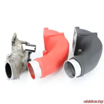 VTT 4" Max-Flow Air Intake Horn Cummins 6.7 2007-2017 - VTT-CUMMINS-67-HORN-RED