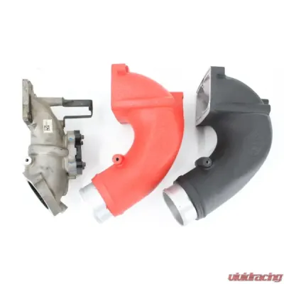 VTT 4" Max-Flow Air Intake Horn Cummins 6.7 2007-2017 - VTT-CUMMINS-67-HORN-RED