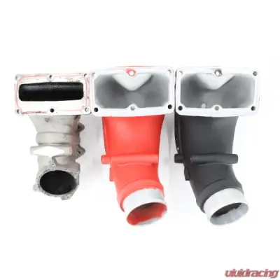 VTT 4" Max-Flow Air Intake Horn Cummins 6.7 2007-2017 - VTT-CUMMINS-67-HORN-RED