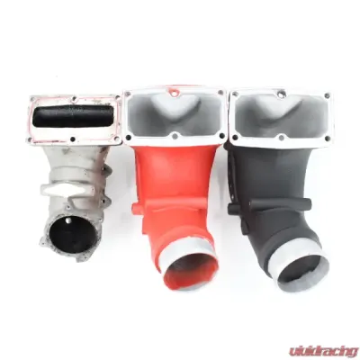 VTT 4" Max-Flow Air Intake Horn Cummins 6.7 2007-2017 - VTT-CUMMINS-67-HORN-RED