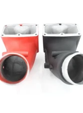 VTT 4" Max-Flow Air Intake Horn Cummins 6.7 2007-2017                                     - VTT-CUMMINS-67-HORN-RED - Image 7