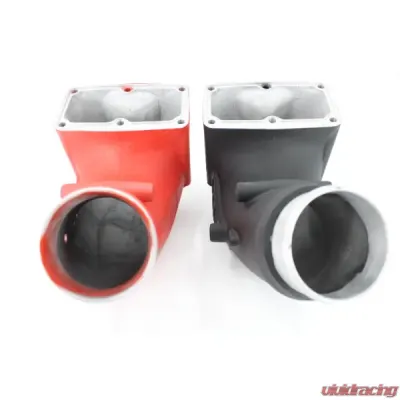 VTT 4" Max-Flow Air Intake Horn Cummins 6.7 2007-2017 - VTT-CUMMINS-67-HORN-RED