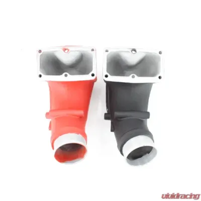 VTT 4" Max-Flow Air Intake Horn Cummins 6.7 2007-2017 - VTT-CUMMINS-67-HORN-RED