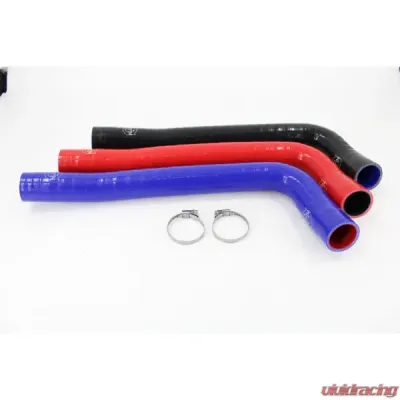 VTT 7-Ply Silicone Upper Radiator Hose Single Rad 6.7 Cummins 2010-2018 - VTT-CUMMINS-UPPERHOSE-BLK