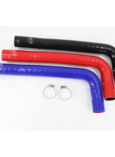 VTT 7-Ply Silicone Upper Radiator Hose Single Rad 6.7 Cummins 2010-2018                                     - VTT-CUMMINS-UPPERHOSE-BLK - Image 3