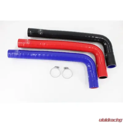 VTT 7-Ply Silicone Upper Radiator Hose Single Rad 6.7 Cummins 2010-2018 - VTT-CUMMINS-UPPERHOSE-BLK