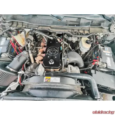 VTT 7-Ply Silicone Upper Radiator Hose Single Rad 6.7 Cummins 2010-2018 - VTT-CUMMINS-UPPERHOSE-BLK