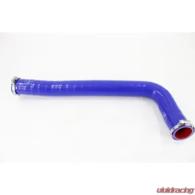 VTT 7-Ply Silicone Upper Radiator Hose Single Rad 6.7 Cummins 2010-2018 - VTT-CUMMINS-UPPERHOSE-BLUE