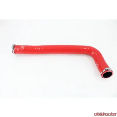VTT 7-Ply Silicone Upper Radiator Hose Single Rad 6.7 Cummins 2010-2018 - VTT-CUMMINS-UPPERHOSE-RED