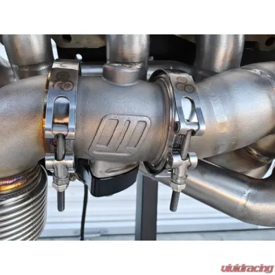 VTT Billet Adapter w/ Actuator DCS EWG System TurboSmart Straight Gates - VTT-DCS-EWG-W-ACT