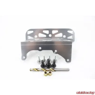 VTT Billet Differential Lock Down Kit BMW F9X X3M | X4M 2019-2025 - VTT-F9X-LOCKDOWN-CLR