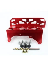 VTT Billet Differential Lock Down Kit BMW F9X X3M | X4M 2019-2025                                     - VTT-F9X-LOCKDOWN-RED - Image 4