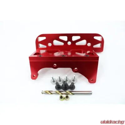 VTT Billet Differential Lock Down Kit BMW F9X X3M | X4M 2019-2025 - VTT-F9X-LOCKDOWN-RED