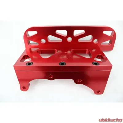 VTT Billet Differential Lock Down Kit BMW F9X X3M | X4M 2019-2025 - VTT-F9X-LOCKDOWN-RED