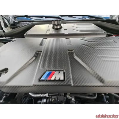 VTT Billet Aluminum Short Strut Braces BMW F9X X3M | X4M 2019-2025 - VTT-F9X-STRUT-BLK