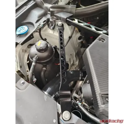 VTT Billet Aluminum Short Strut Braces BMW F9X X3M | X4M 2019-2025 - VTT-F9X-STRUT-BLK