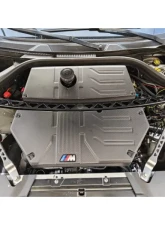 VTT Billet Aluminum Short Strut Braces BMW F9X X3M | X4M 2019-2025                                     - VTT-F9X-STRUT-CLEAR - Image 3