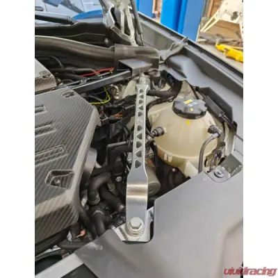 VTT Billet Aluminum Short Strut Braces BMW F9X X3M | X4M 2019-2025 - VTT-F9X-STRUT-CLEAR