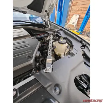 VTT Billet Aluminum Short Strut Braces BMW F9X X3M | X4M 2019-2025 - VTT-F9X-STRUT-CLEAR