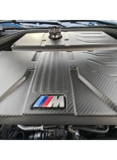 VTT Billet Aluminum Short Strut Braces BMW F9X X3M | X4M 2019-2025                                     - VTT-F9X-STRUT-CLEAR - Image 9