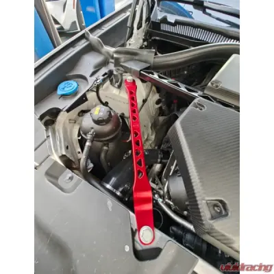 VTT Billet Aluminum Short Strut Braces BMW F9X X3M | X4M 2019-2025 - VTT-F9X-STRUT-RED