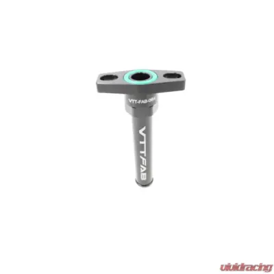 VTT 4" Neck -3/4" Hose Barb Garrett GT/GTX25-35/G25-G35 Billet Extended Turbo Drain Adapters - VTT-FAB-064