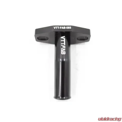 VTT 2.5" 45 Degree Neck -3/4" Hose Barb Garrett GT/GTX25-35/G25-G35 Billet Extended Turbo Drain Adapters - VTT-FAB-085