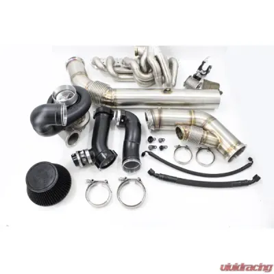 VTT Garrett GXR 45-73 & V-Band 1.15AR B58 Factory Control EWG Top Mount Single Turbo Kit - VTT-FAB-B58-SINGLE-GXR-4573-115