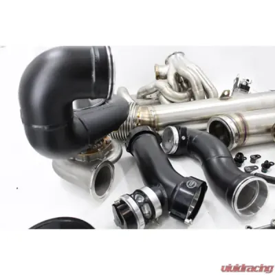 VTT Garrett GXR 45-73 & V-Band 1.15AR B58 Factory Control EWG Top Mount Single Turbo Kit - VTT-FAB-B58-SINGLE-GXR-4573-115