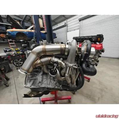 VTT Garrett GXR 45-73 & V-Band 1.15AR B58 Factory Control EWG Top Mount Single Turbo Kit - VTT-FAB-B58-SINGLE-GXR-4573-115