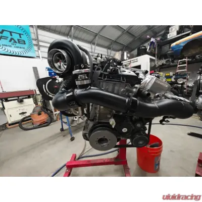 VTT Garrett GXR 45-73 & V-Band 1.15AR B58 Factory Control EWG Top Mount Single Turbo Kit - VTT-FAB-B58-SINGLE-GXR-4573-115