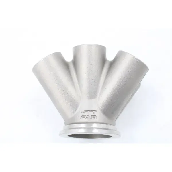 VTT Cast 6 Into 1 V-Band Mid Frame 304SS Turbo Collectors - VTT-FAB-COLLECTOR-6-1-V-MF