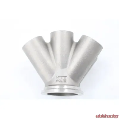 VTT Billet 6 Into 1 V-Band Small Frame 304SS Turbo Collectors - VTT-FAB-COLLECTOR-6-1-V-SF-BILLET