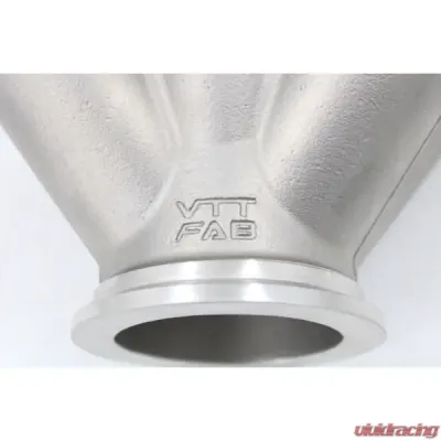 VTT Billet 6 Into 1 V-Band Small Frame 304SS Turbo Collectors - VTT-FAB-COLLECTOR-6-1-V-SF-BILLET