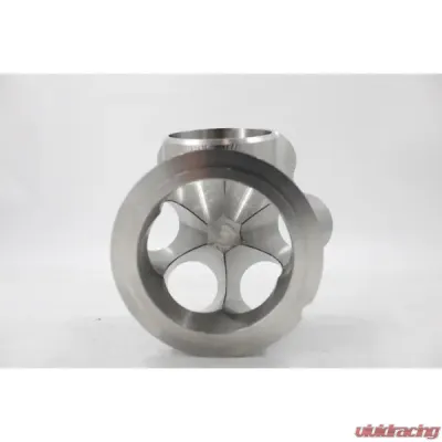 VTT Billet 6 Into 1 V-Band Small Frame 304SS Turbo Collectors - VTT-FAB-COLLECTOR-6-1-V-SF-BILLET
