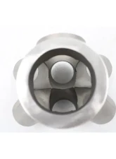 VTT Billet 6 Into 1 V-Band Small Frame 304SS Turbo Collectors                                     - VTT-FAB-COLLECTOR-6-1-V-SF-BILLET - Image 4