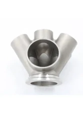 VTT Billet 6 Into 1 V-Band Small Frame 304SS Turbo Collectors                                     - VTT-FAB-COLLECTOR-6-1-V-SF-BILLET - Image 5